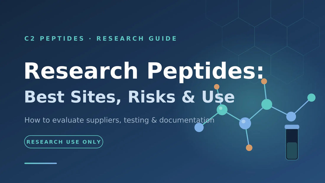 Research Peptides Guide: Best Sites, Risks, and Use C2 Peptides