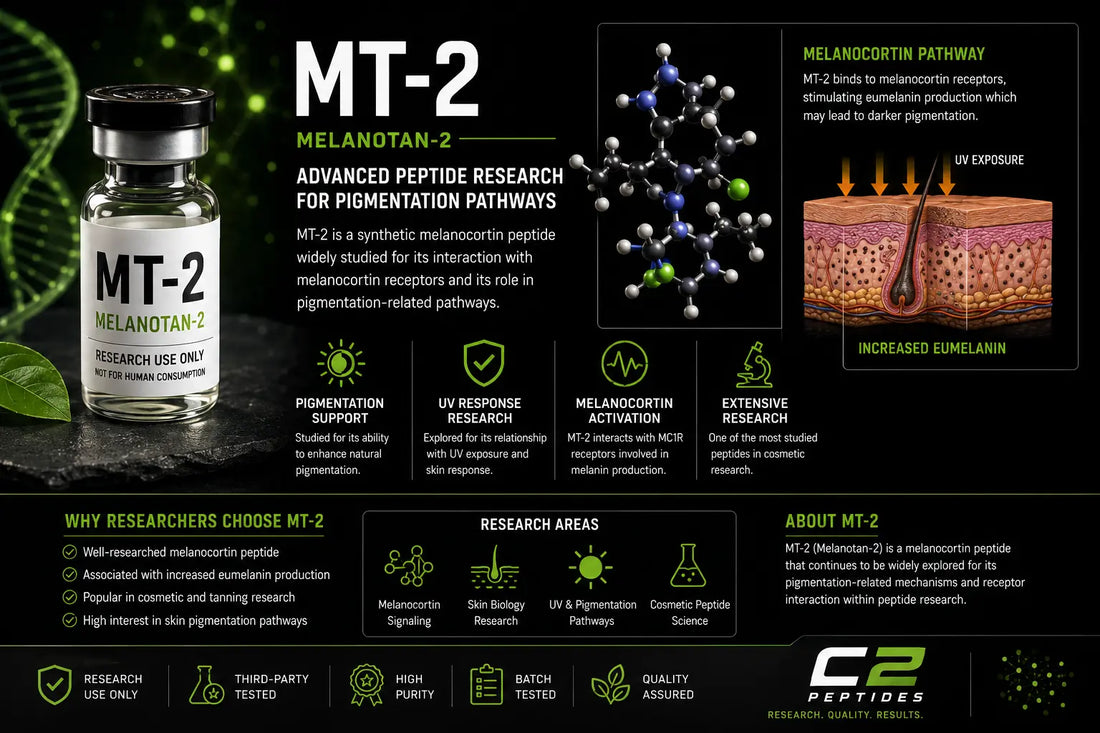 MT-2 vs PT-141: Key Differences in Peptide Research C2 Peptides