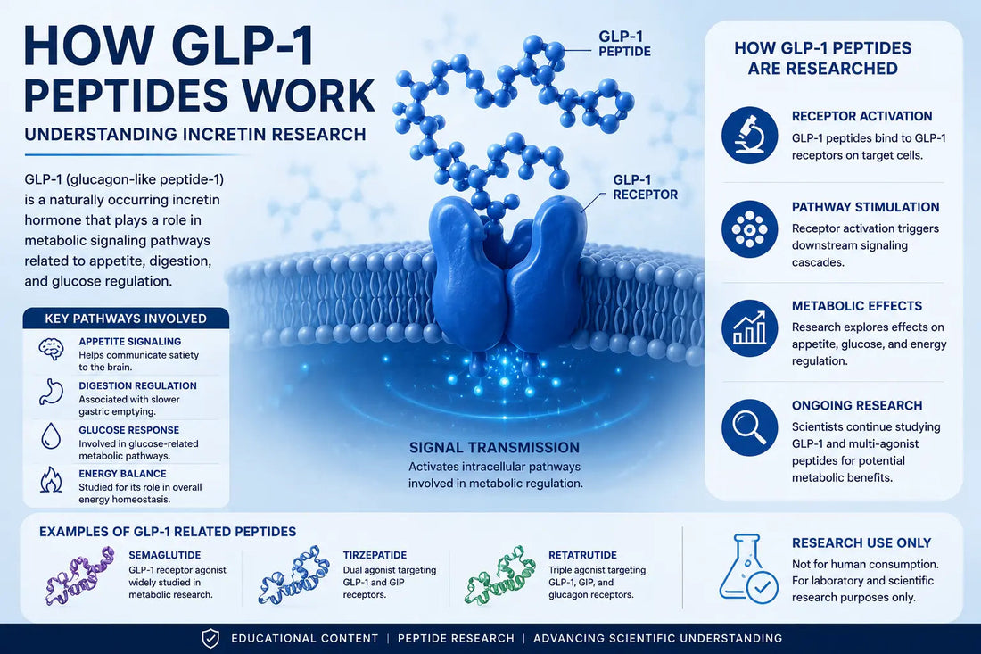 How GLP-1 Peptides Work C2 Peptides